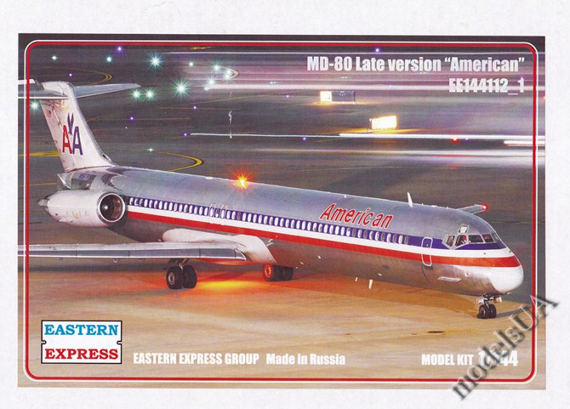 1/144 Eastern Express McDonnell Douglas MD-80 early Allegiant 