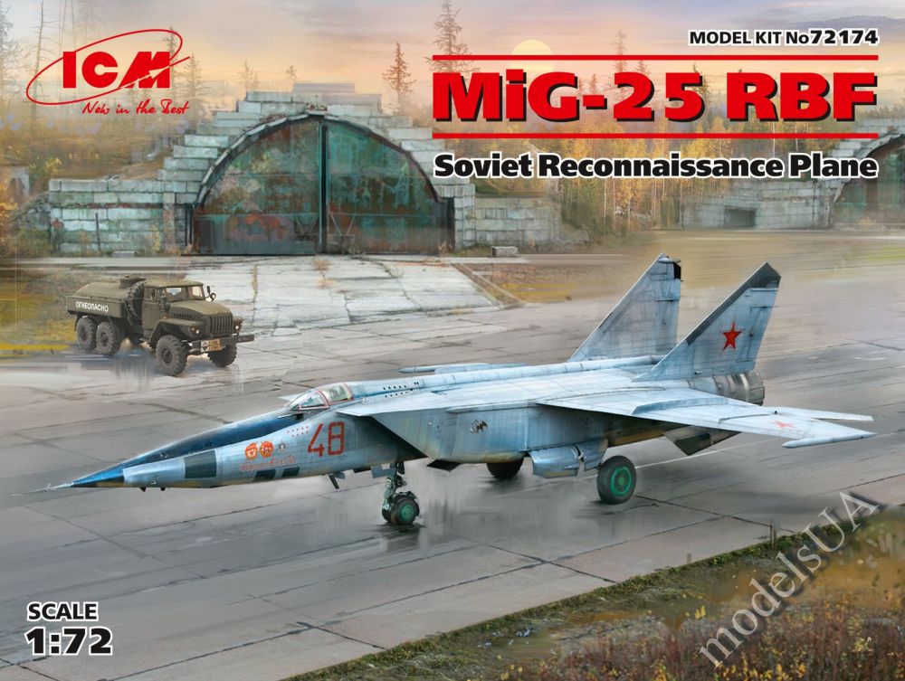 MiG-25PD Soviet interceptor   1/72 by Condor # 72016