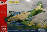 Douglas AD-5N Skyraider (A-1G) four-seat Night Attack Aircraft with radar countermeasures 1:72 A&...