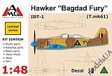 Hawker Baghdad Fury T.61 (Two-seat) RIAF 1/48 AMG 48602