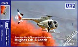Hughes OH-6 Cayuse (Loach) US attack and scout  helicopter 1:32 AMP 32003