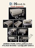 Unimog U1300L military 2t truck with awning 1:72 DAN 72450_1