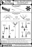 German WWII 1,8m star antenna (for command tanks) (1pc) 1/72 MASTER GM-72-020