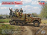 Ahtung! Sie Fliegen! German self propelled AA gun Sd.Kfz.3b (Ford V3000S) with 2 см Flak 38 and c...