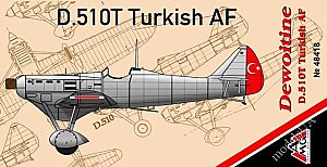 Dewoitine D.510T (Turkish AF) 1/48 AMG 48418