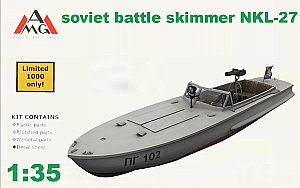 NKL-27 armed speed boat WWII 1/35 AMG 35402