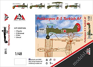 Polikarpov R-5 (Reconnaissance, Turkish  AF) 1/48 AMG 48820