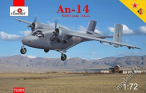 AN-14 Clod military – DDR, USSR 1/72 Amodel 72383