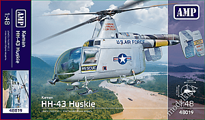 Kaman HH-43S Huskie helicopter 1:48 AMP 48019