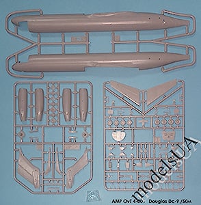 Douglas Dc-9 /50 Overtrees set 1:144 AMPOvT4-001