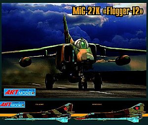 MiG-27K Kaira (Guillemot) (NATO Flogger-J2) 1:72 Artmodel 7214