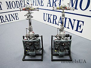 Franklin 6V4-200-C2 engine 1:15 FINE ART MODELS UKRAINE