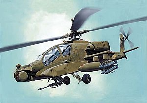 AH-64A Apache IFOR-Bosnia attack helicopter 1/72 Mirage 72052