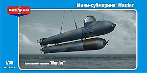 Marder - german mini-submarine - 1/35 MikroMir 35-002