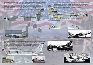 Vought F-8 Crusader 1/72 Print Scale 72095