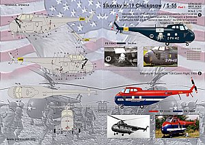 Sikorsky H-19 Chickasaw Part 1 - 1/72 Print Scale 72107