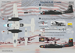 Details about   Print Scale 72-325 B-26-1/72 scale
