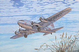 Boeing 307 Stratoliner, NC19907, The Transcontinental Line, 1940-1941 1:144 Roden 339