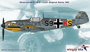 MESSERSCHMITT Bf 109 E-7 WWII fighter 1:48 Wingsy Kits 48011