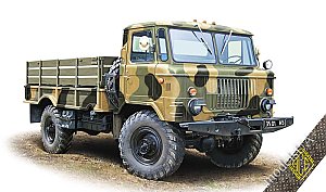 GAZ-66 Soviet All-Road Military truck 1:72 ACE 72182