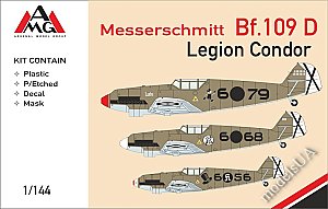 Messerschmitt Bf 109D (Legion CONDOR) 1:144 AMG 14435