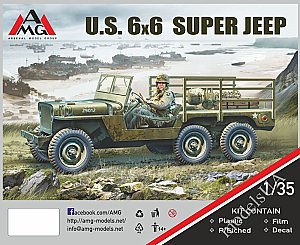 US Super JEEP 6x6 (WW II Era) 1:35 AMG 35451