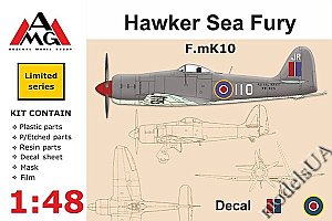 Hawker Sea Fury Mk.X RAF 1/48 AMG 48601