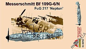 Messerschmitt Bf 109G-6/N interceptor FuG 217 Neptun 1:48 AMG 48703