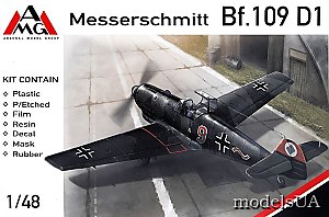 Messerschmitt Bf-109 D1 Dora 1:48 AMG 48719