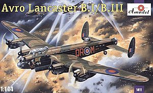 Avro Lancaster B I/B III 1/144 Amodel 1411