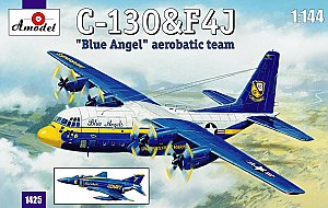 C-130 & F4J 'Blue Angel' Aerobatic team 1/144 Amodel 1425