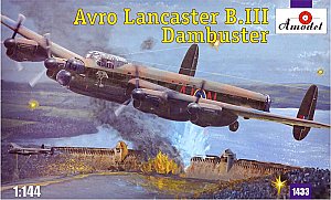 Avro Lancaster B.III Dambuster 1/144 Amodel 1433