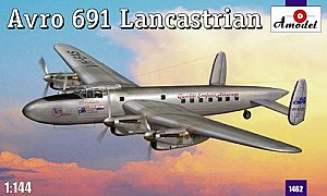 Avro 691 Lancastrian transport aircraft 1/144 Amodel 1462
