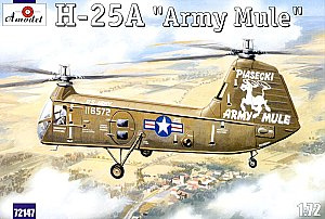 H-25A 'Army Mule' USAF helicopter 1/72 Amodel 72147