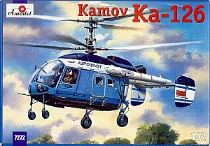 Kamov Ka-126 Soviet light helicopter 1/72 Amodel 7272
