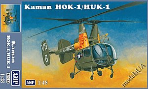 Kaman HH-43 Huskie HOK-1/HUK-1 helicopter 1:48 AMP48013