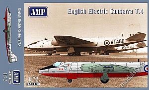 English Electric Canberra T.4 1:72 AMP 7201LIM