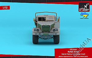 KrAZ-255B Soviet Era Heavy Duty 6x6 cargo truck 1:72 ARMORY AR72450