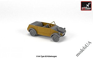 VW Type 82 Kübelwagen 1:144 Armory 14201