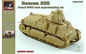 Somua S35 PE details 1:72 Armory ARPE7218