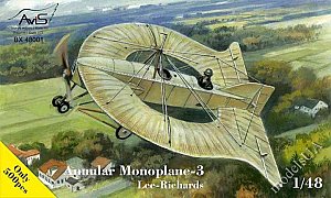 Lee-Richards annular monoplane-3 1:48 Avis 48001