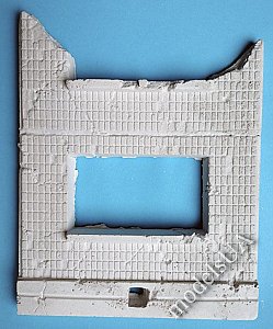 Broken house wall (gypsum, resin) 1:35 DANmodel 35337