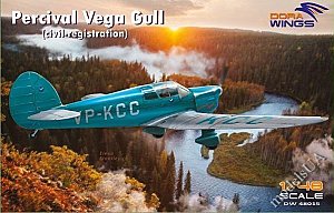 Percival Vega Gull (civil registration) DORA Wings 1:48 48015