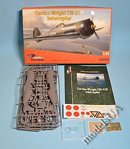 Curtiss-Wright CW-21B Interceptor 1:48 DORA Wings 48046