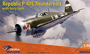 Republic P-47C Thunderbolt Ferry tank DORA Wings 1:48 48054