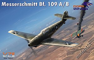 Messershmitt Bf 109 A/B Legion Condor 1/72 DORA Wings 72011