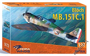 Bloch MB.151C.1 1:72 DORA Wings 72026