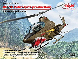 Bell AH-1G Cobra (late production) attack helicopter 1:32 ICM 32061