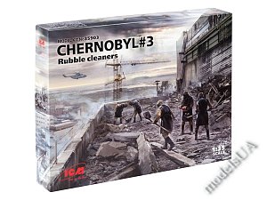 Chernobyl #3 Rubble Cleaners 1/35 ICM 35903