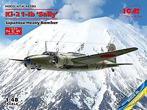 Ki-21-Ib Sally Japanese heavy bomber WWII 1/48 ICM 48195